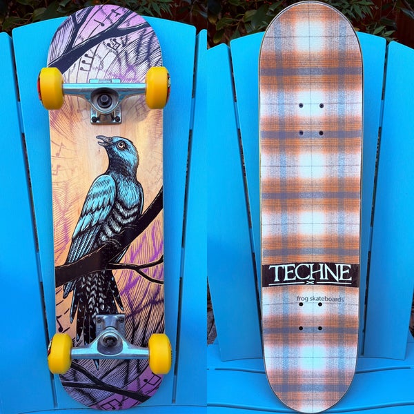 Techne Skateboards Dylan Goldberger “Sing” Complete Skateboard Spitfire Wheels