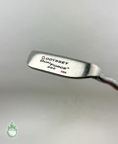 Used Right Handed Odyssey Dual Force 882 35" Putter Steel Golf Club
