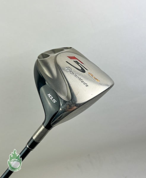 Used RH TaylorMade R5 Dual N Type 10.5 Driver Stiff Flex Graphite Golf Club