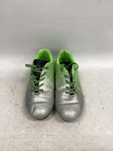 Used Dsg Soccer Cleats Green And Chrome Junior 02.5 11851-S000041649