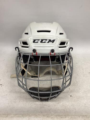 Used CCM RES 300 Helmet Cage Combo White SM 11851-S000041668