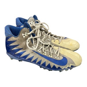 Used Nike Adult FB Cleats Royal Blue And White Senior 11 11862-S000092101