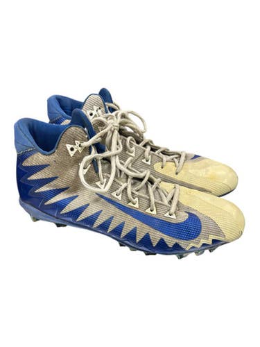 Used Nike Adult FB Cleats Royal Blue And White Senior 11 11862-S000092101