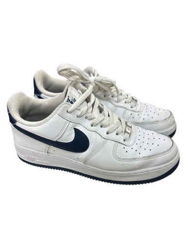 Used Nike FJ4146-104 Basketball Shoes M White And Navy Blue Senior 10 11862-S000092112