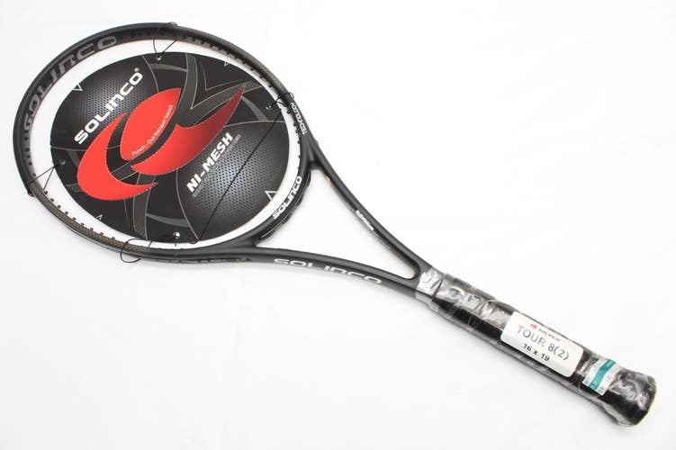 *NOS* 2012 SOLINCO TOUR 8 (16X19) TENNIS RACQUET (4 1/4) FROM A COLLECTOR