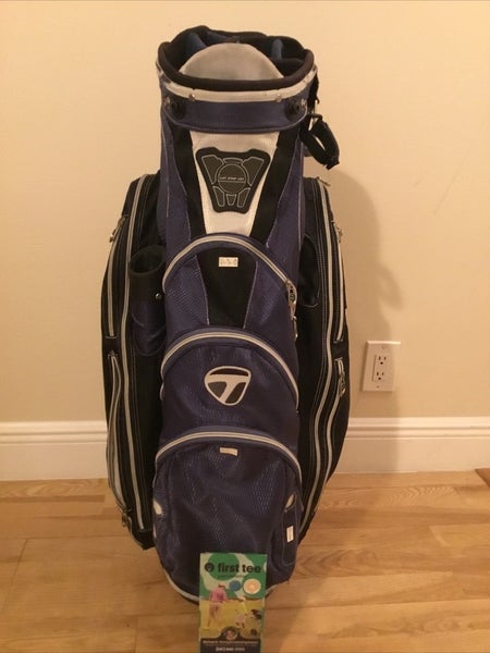 Taylormade Cart Golf Bag with 14-way Dividers & Rain Cover