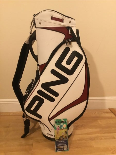 Ping Staff Golf Bag with 6-way Dividers & Rain Cover