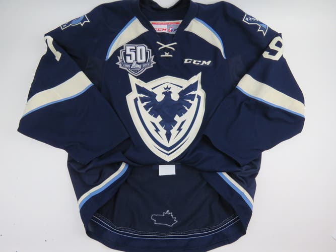 CCM Sherbrooke Phoenix QMJHL Game Worn Authentic Hockey Game Jersey CHL 56 #79