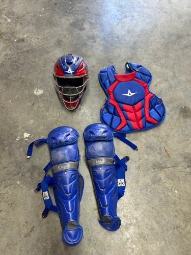 All Star System 7 Axis Catcher's Set (Used)
