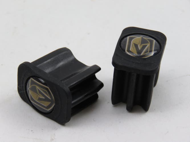 Las Vegas Golden Knights NHL Team Issued Pro Stock Hockey Stick End Cap (1 pair)