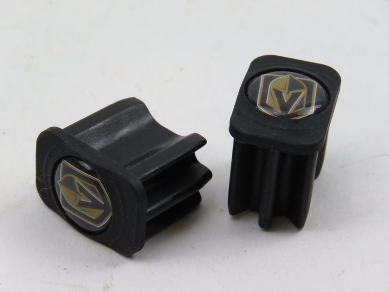 Las Vegas Golden Knights NHL Team Issued Pro Stock Hockey Stick End Cap (1 pair)