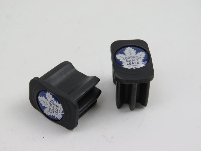 Toronto Maple Leafs NHL Team Issued Pro Stock Hockey Stick End Cap (1 pair)