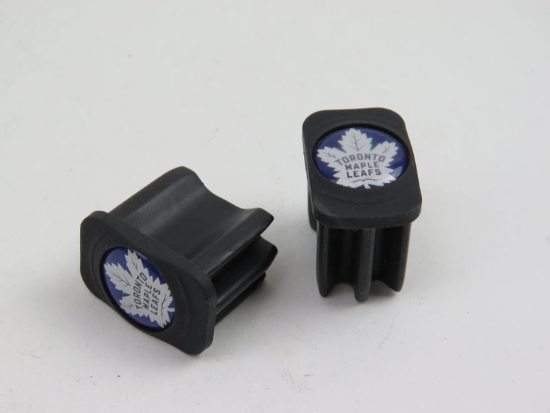 Toronto Maple Leafs NHL Team Issued Pro Stock Hockey Stick End Cap (1 pair)