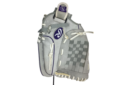 Used Rawlings SURE CATCH BB/SB Glove RH Throw Grey 12" 11613-S000174817