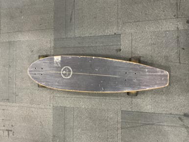 Used Kryptonics FAST RELIEF LONGBOARD Longboard Black Long 11614-S000228411