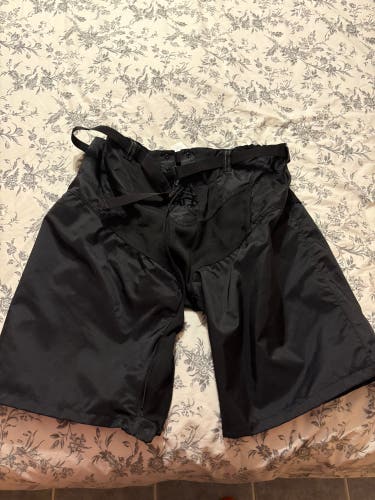 Pro stock Brand New Bauer Black Pant Shell Large