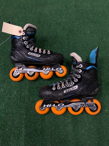 Junior Bauer RSX Inline Skates Regular Width Size 4.0 (Used)