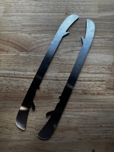 NHL Pro Stock Game Used Bauer LS3 296mm Skate Blades / Runners