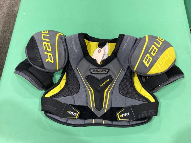 Used Senior Small Bauer Supreme S150 Shoulder Pads