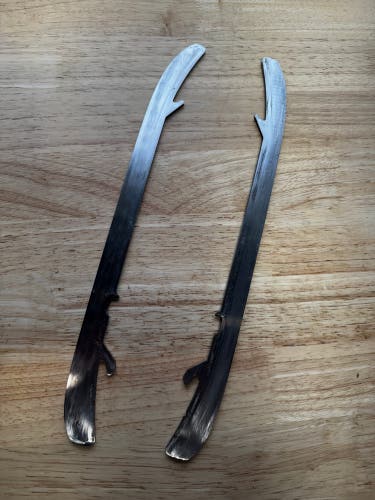 NHL Pro Stock Game Used Bauer LS3 296mm Skate Blades / Runners