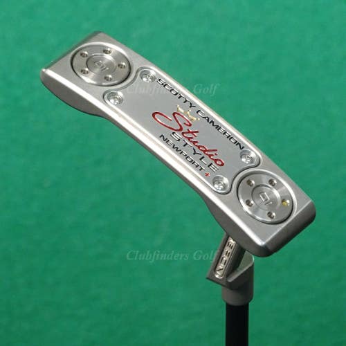 Scotty Cameron Studio Style Newport Plus 34" Putter w/ Stability Shaft & HC