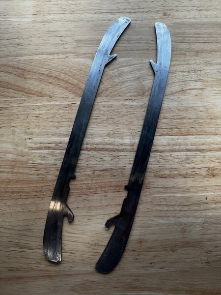 NHL Pro Stock Game Used Bauer LS3 296mm Skate Blades / Runners