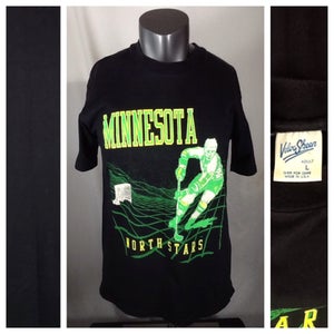 Vintage Minnesota North Stars T-shirt (Large) NHL USA Single Stitch 90’s Tee