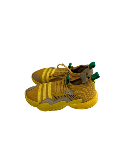 Used Adidas TRAE YOUNG Basketball Shoes M Gold Senior 8.5 11692-S000145247