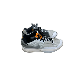 Used Nike JA 1 LIGHT SMOKE Basketball Shoes M Grey And White Senior 9.5 11692-S000145256