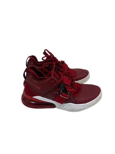 Used Nike AIR FORCE 270 Basketball Shoes M Red Senior 8 11692-S000145258