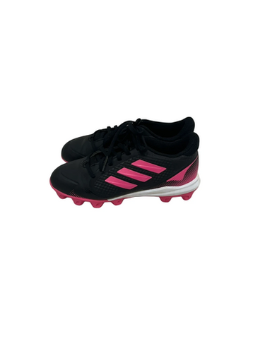 Used Adidas PURE HUSTLE BB/SB Cleats Black And Pink Junior 04 11692-S000145269