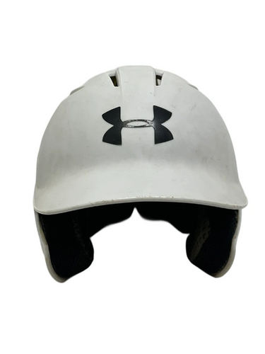 Used Under Armour UABH2-100 Batting Helmet No Mask White One Size 11692-S000145280