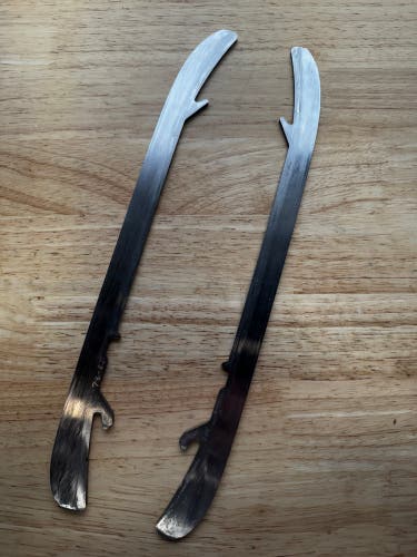 NHL Pro Stock Game Used Bauer LS3 296mm Skate Blades / Runners