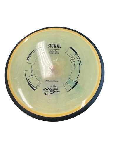 Used MVP SIGNAL Disc Golf Driver Yellow 11682-S000122401
