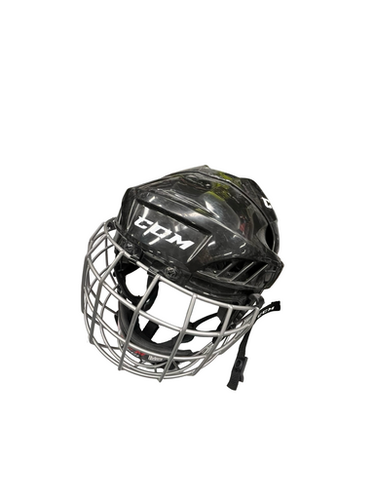 Used CCM FL 40 Helmet Cage Combo Black MD 11682-S000125261