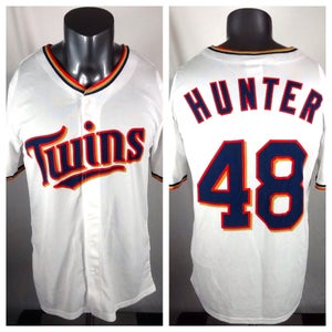 Torii Hunter #48 Minnesota Twins Jersey (M) White MLB Baseball STADIUM GIVEAWAY