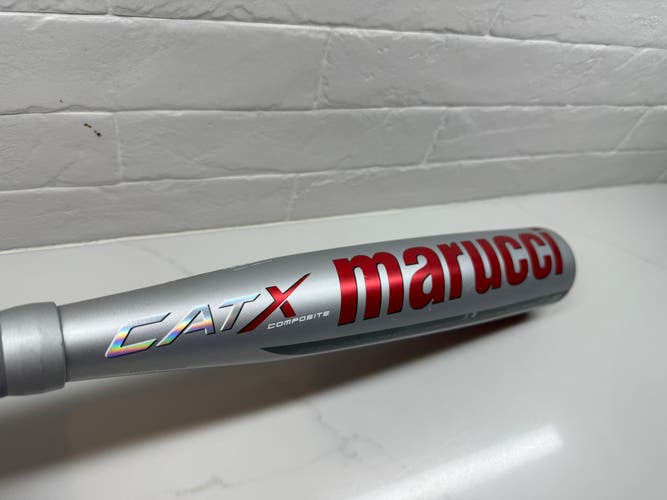 2023 Marucci CAT X Composite USSSA Certified Bat (-8) 21 oz 29" (Used)
