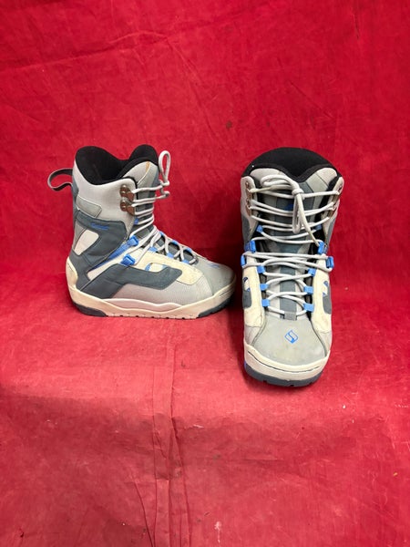 Snowboard Boots: Size M 8.0 (W 9.0) Flow Snowboard Boots Medium Flex (Used)