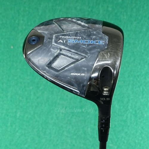 Callaway Paradym Ai Smoke Max D 10.5 Driver Cypher Forty 5.0 Regular w/HC