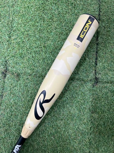 2025 Rawlings Icon Composite Bat USABat Certified (-10) Composite 20 oz 30" (Used)