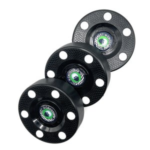 Roller Hockey Pucks – 3 Pack – Off Ice Training – Smooth Slide – Crossbar