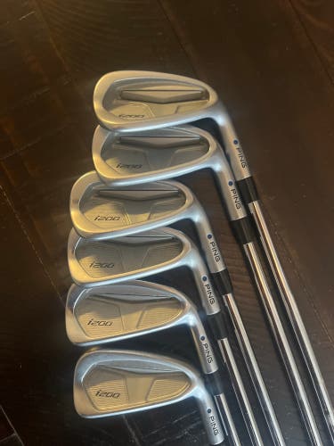 Ping i200 5-PW stiff flex iron set