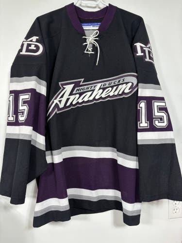 Reebok NHL Anaheim Ducks “52” Ryan Getzlaf Hockey Jersey “Large”