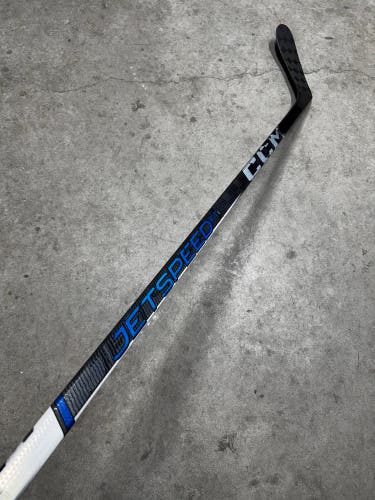 75 Flex P28 Senior CCM Jetspeed FT6 Pro Left   Hand Hockey Stick Pro Stock (Used)