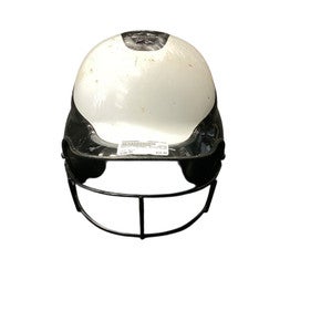 Used RIP-IT SOFTBALL BATTING HELMET Batting Helmet w/Mask White One Size 11846-S000098862