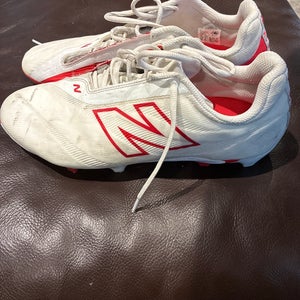 White Men's Size M 12.0 (W 13.0) Adult New Balance Burn X4 Low Top (Used)