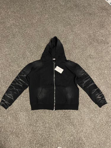 Vale Forever Valley Track Embroidery Hoodie Size-M