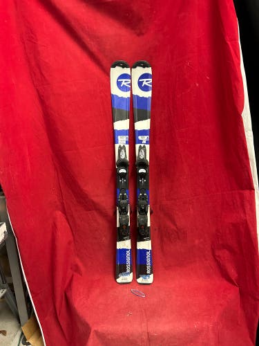 Rossignol Scan Jr 120 cm All Mountain Skis With Bindings (Used) binding range: 290-210mm