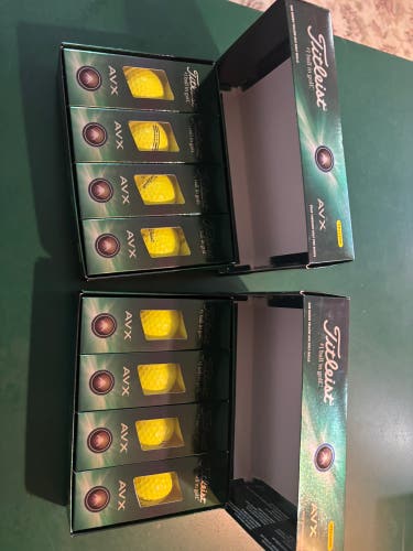 Titleist AVX Balls 24 Pack (2 Dozen) (New)