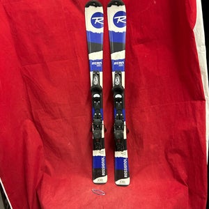 Rossignol Scan Jr 110 cm All Mountain Skis With Bindings (Used) binding range: 290-210mm